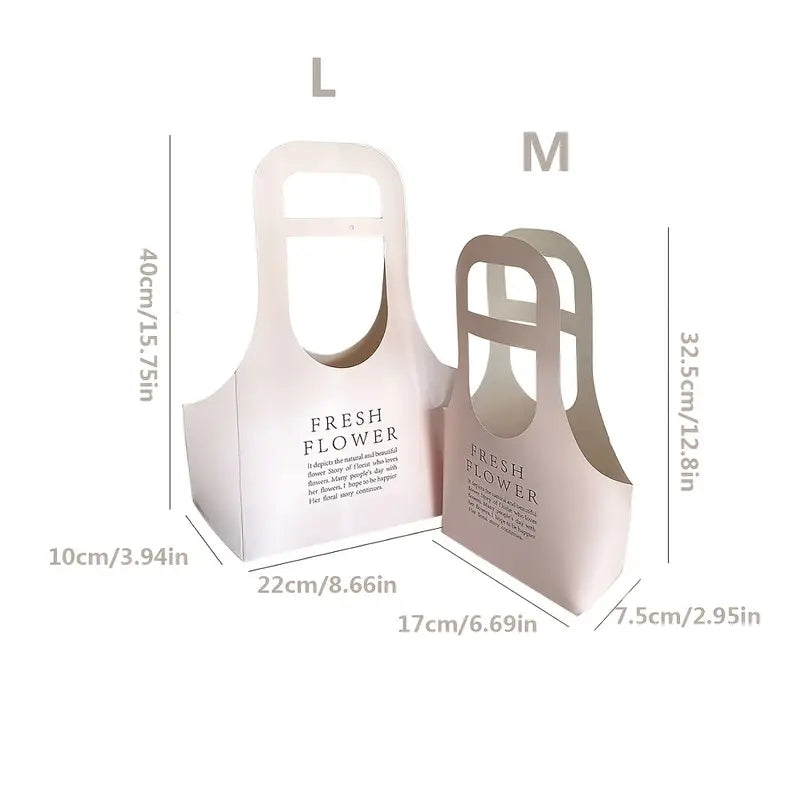 Flowers Bag con Fiori Freschi di Stagione