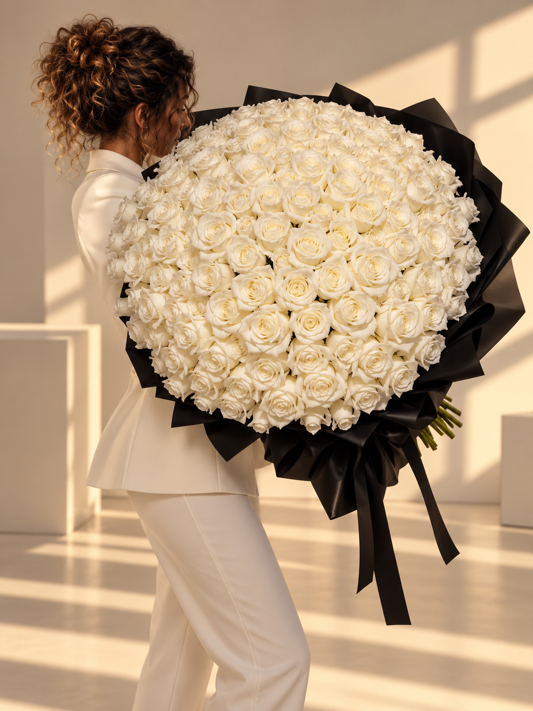 BOUQUET 100 ROSES XXL