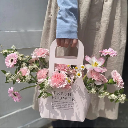 Flowers Bag con Fiori Freschi di Stagione
