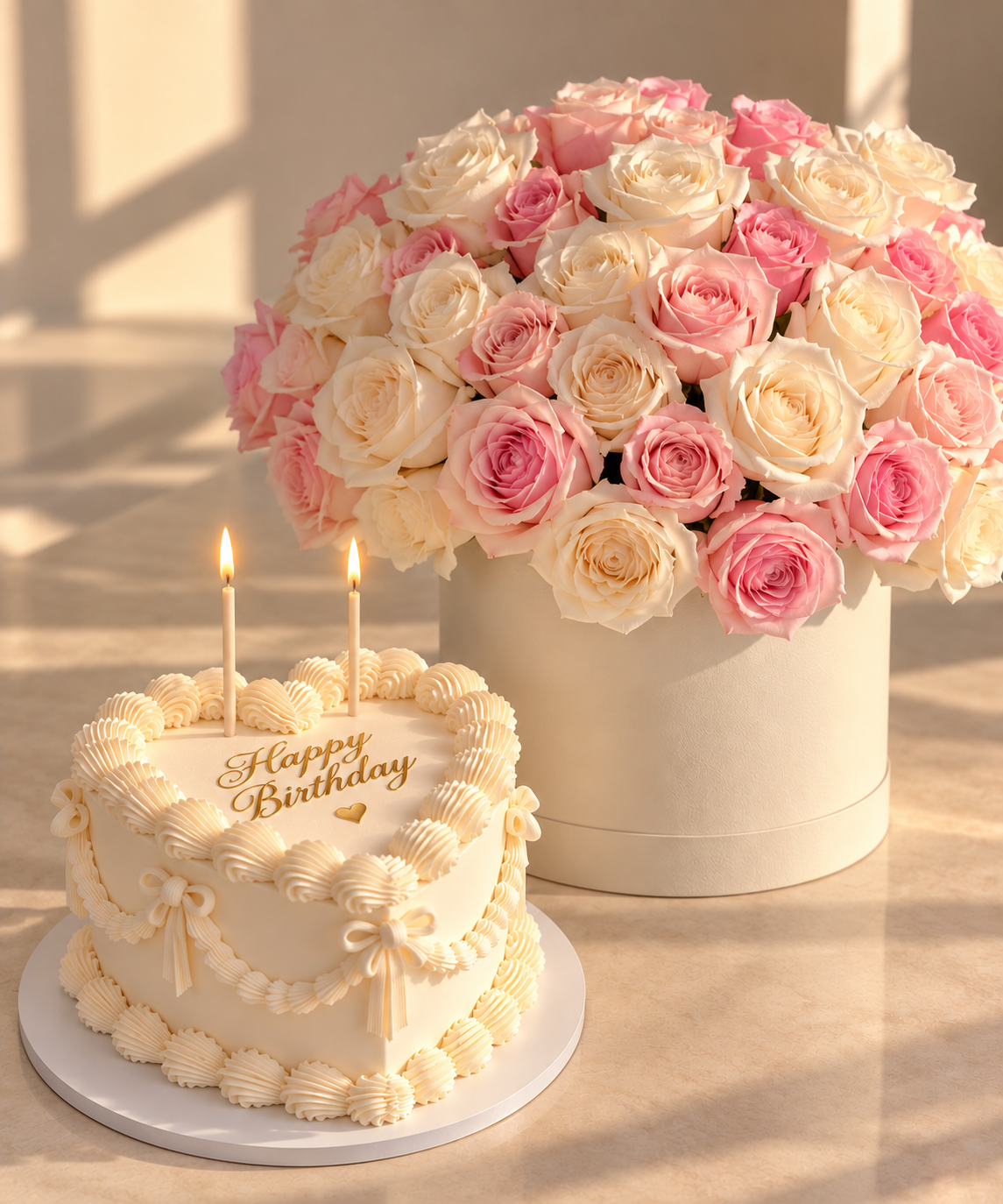 Birthday Box – Torta & Rose